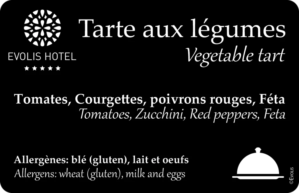 Scheda-VEGE TART- nero-FRE