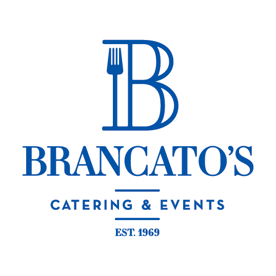 Logo di Brancato’s Catering & Events su sfondo bianco